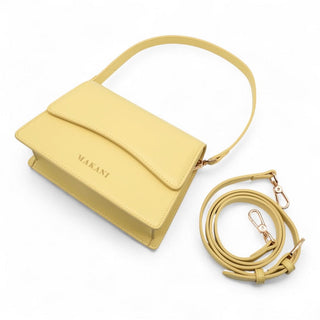 Can be worn short or crossbody