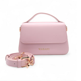 Incl. in lengte verstelbare schouder-/crossbodyriem