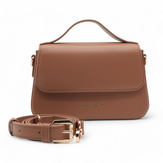 Incl. in lengte verstelbare schouder-/crossbodyriem