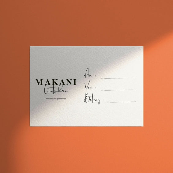 Voucher - MAKANI