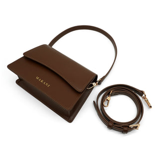 Can be worn short or crossbody