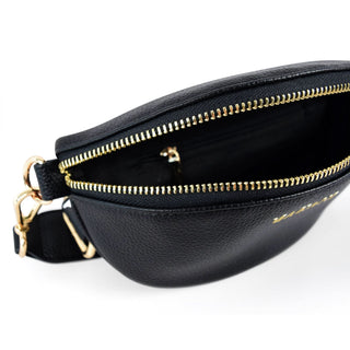 Internal zipper compartment