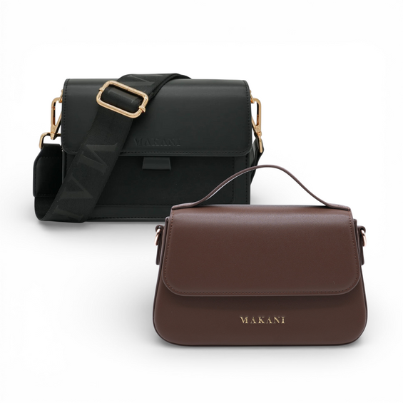 VALDA ALL BLACK x NALUA DARK BROWN