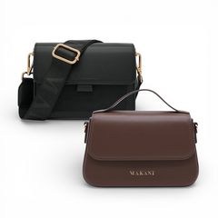 VALDA ALL BLACK x NALUA DARK BROWN
