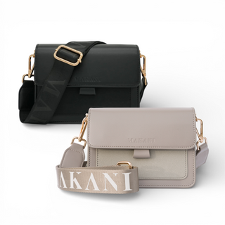 VALDA ALL BLACK x TAUPE