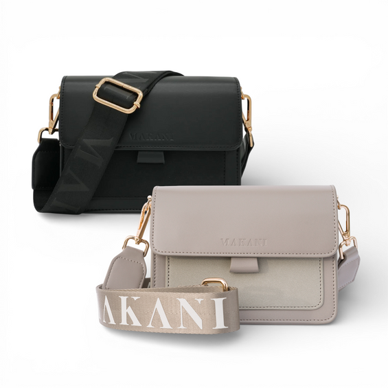 VALDA ALL BLACK x TAUPE