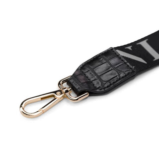 STRAP - BLACK CROCO - MAKANI